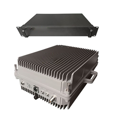  新荣TETRA800数字警用集群数字光纤直放站远近端机